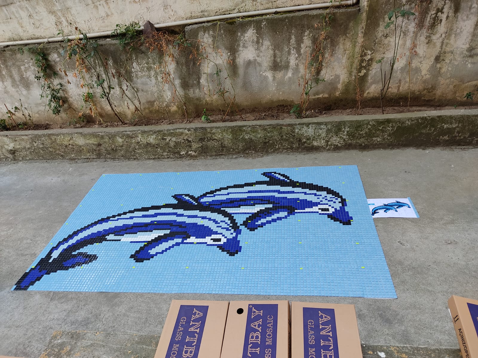 Antbay Mozaik Pano Uygulamaları - Sanatsal Tasarım